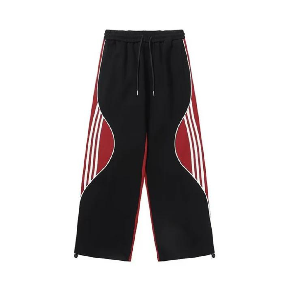 "Urban Hip Hop Drawstring Stripe" Sweatpants