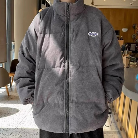 Chic velvet puff Coat