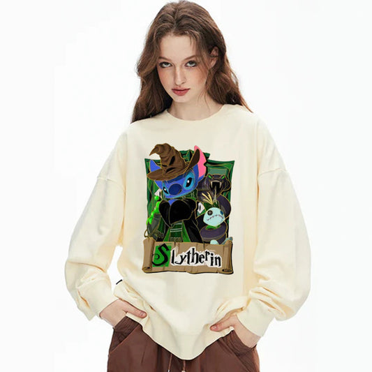 Cartoon green magic Sweatshirt