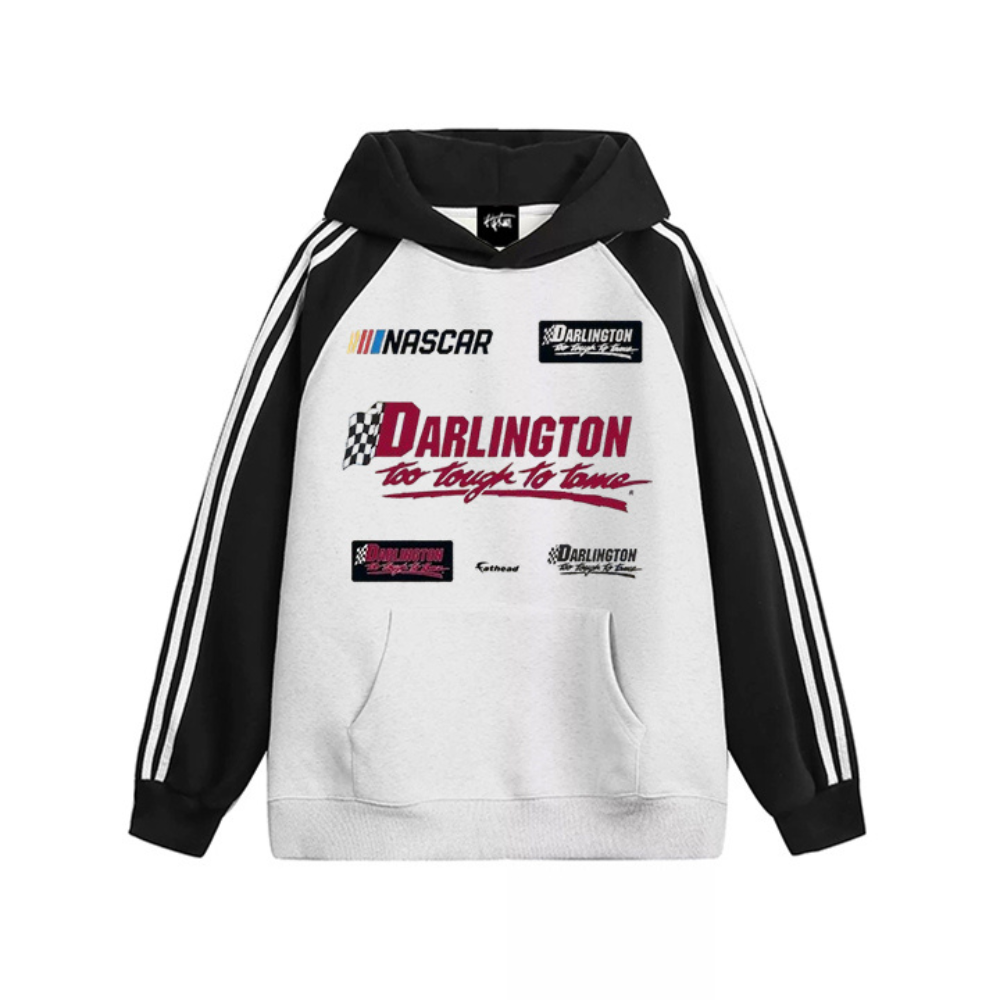 "Niche American racing driver print” Hoodie