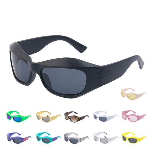 "Y2K Steampunk Style Cycling Sport"Glasses