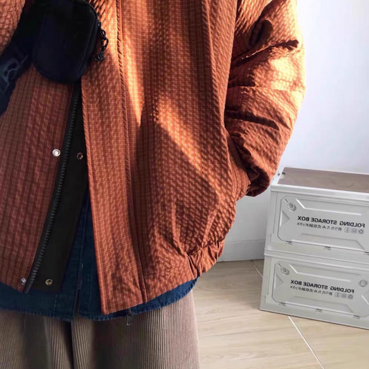Classic Waffle Fabric Jacket