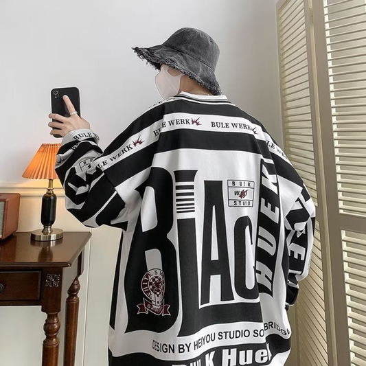 “Blue Werk” Sweater