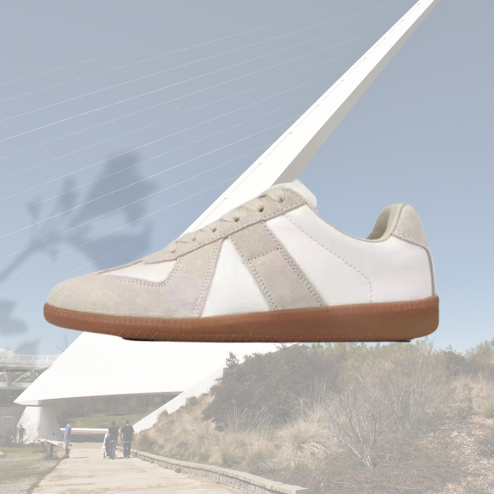 “White German Trainer”Shoes