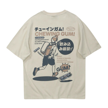 “Japanese Retro Manga Print” T-shirt