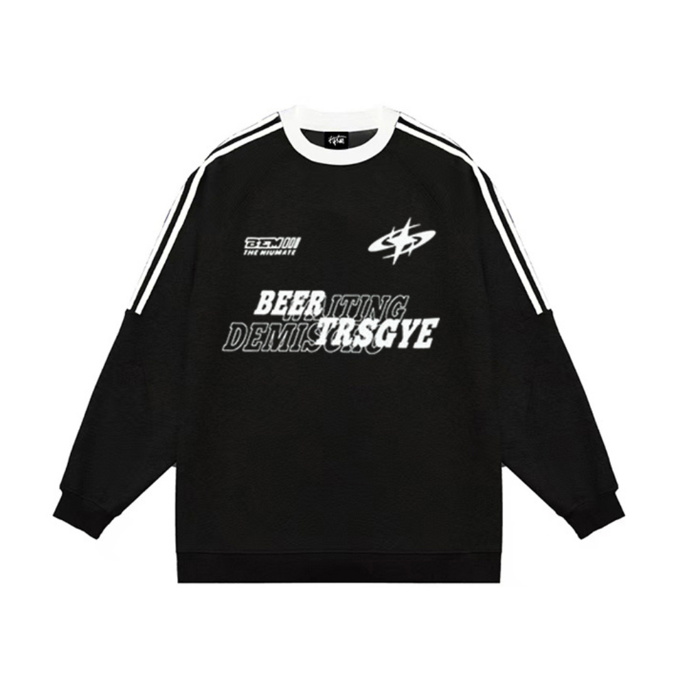 “Niche trend unique design cool letter print” Sweatshirt