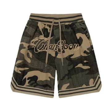 "Sports Camouflage Straight" Shorts