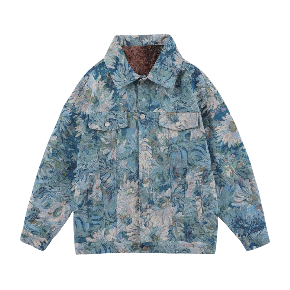 “Flower Denim ” Jacket