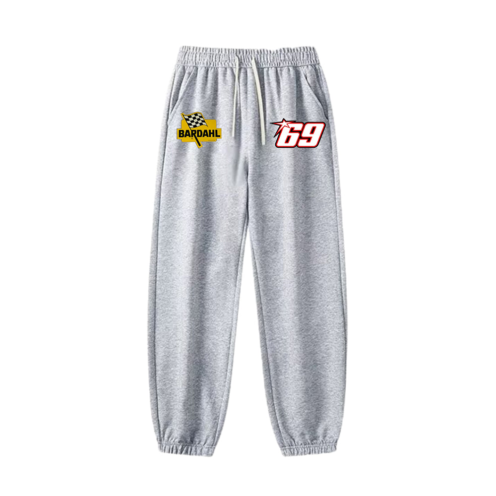 "Casual high street retro 69 racing culture" Sweatpants