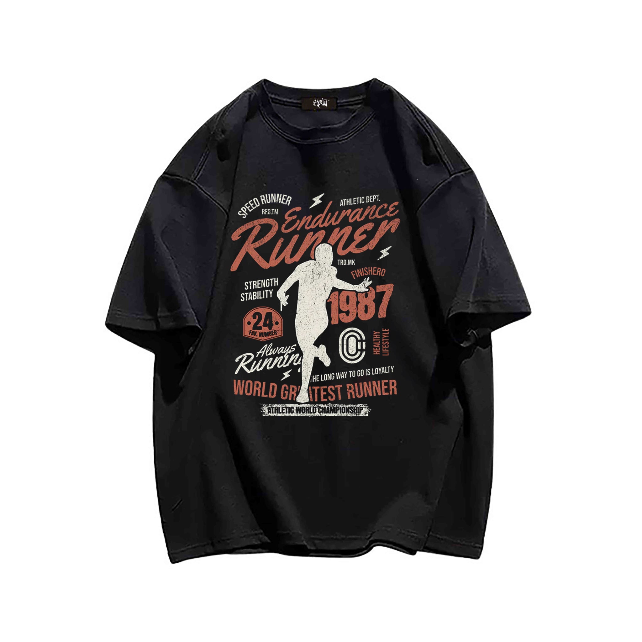 "High street casual retro cartoon sports characters 1998 design" T-shirt