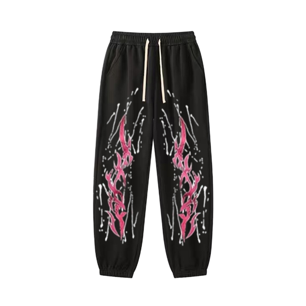 "Unique tail flame design is particularly cool" Sweatpants