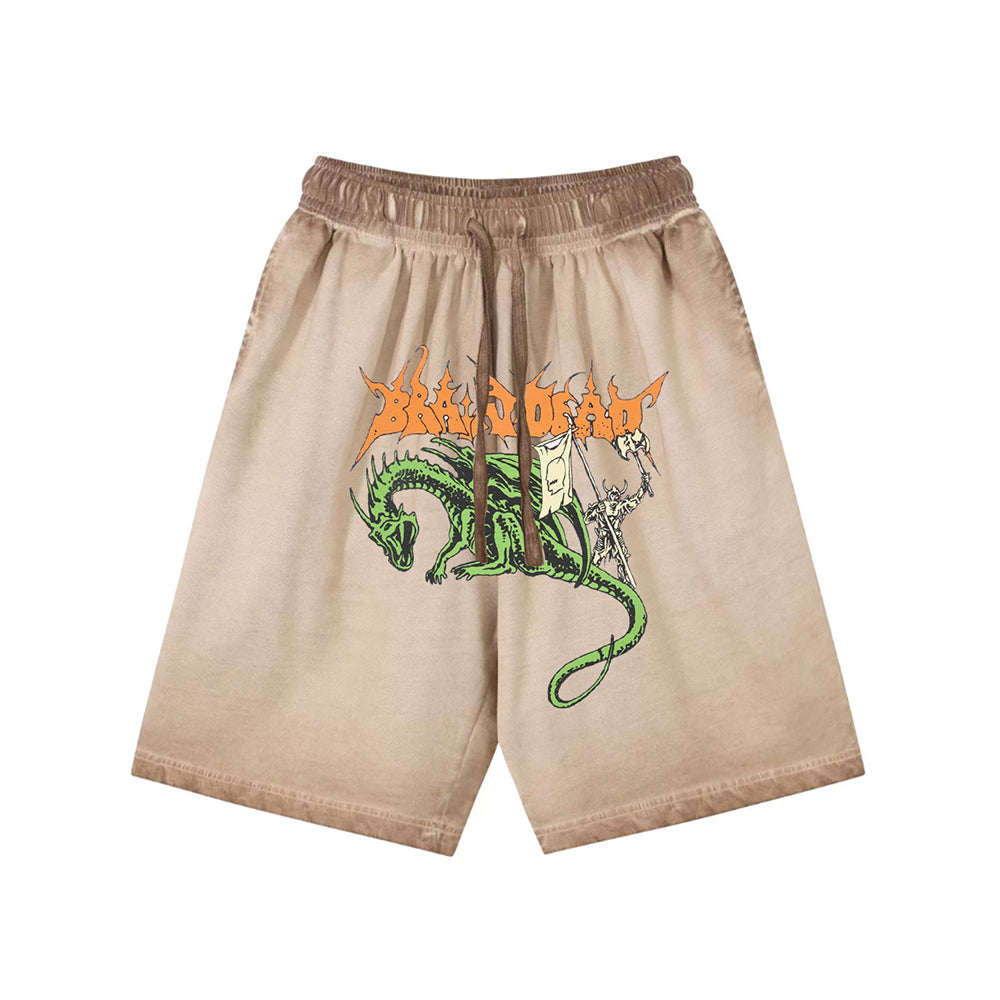 "High street casual cartoon animation flying dragon" Shorts
