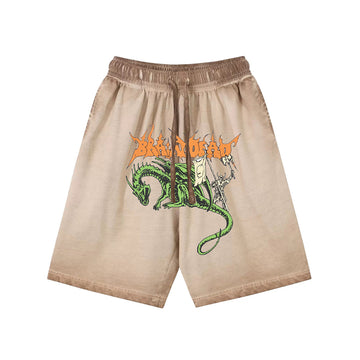 "High street casual cartoon animation flying dragon" Shorts
