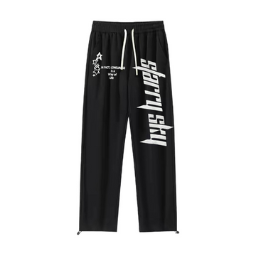 "Simple high street starlight letters cool" Sweatpants