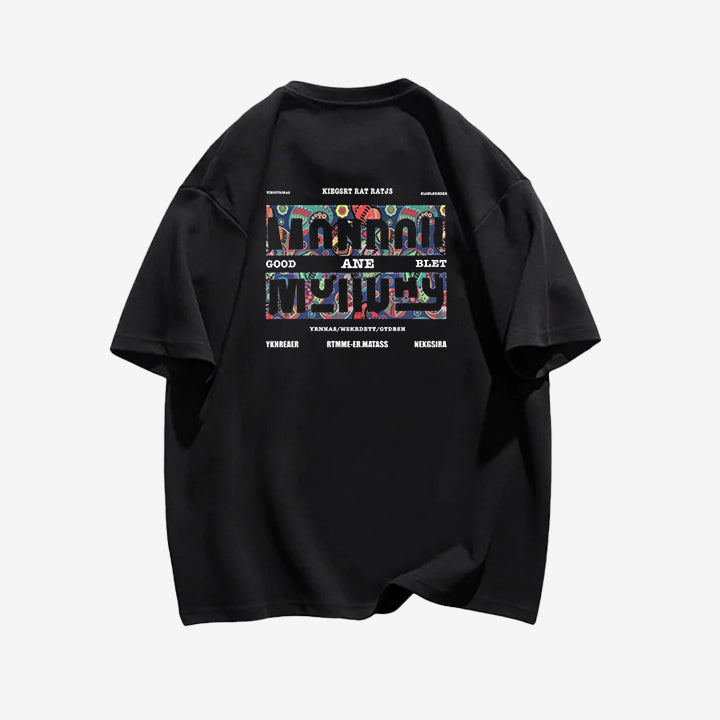 "Casual retro high street loose trendy brand poster design" T-shirt