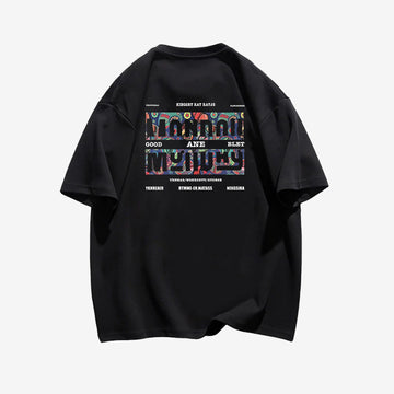 "Casual retro high street loose trendy brand poster design" T-shirt