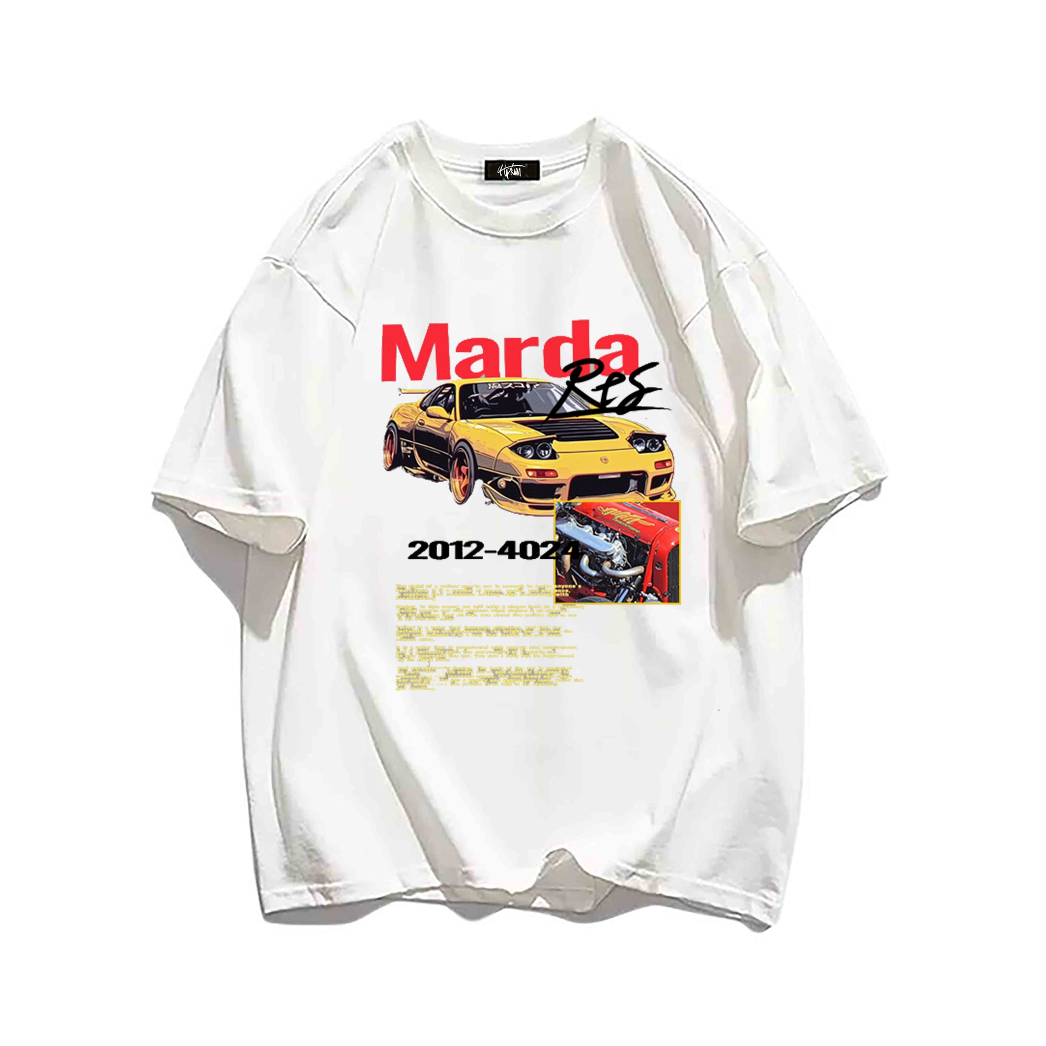 "Casual retro high street loose RTS car poster" T-shirt