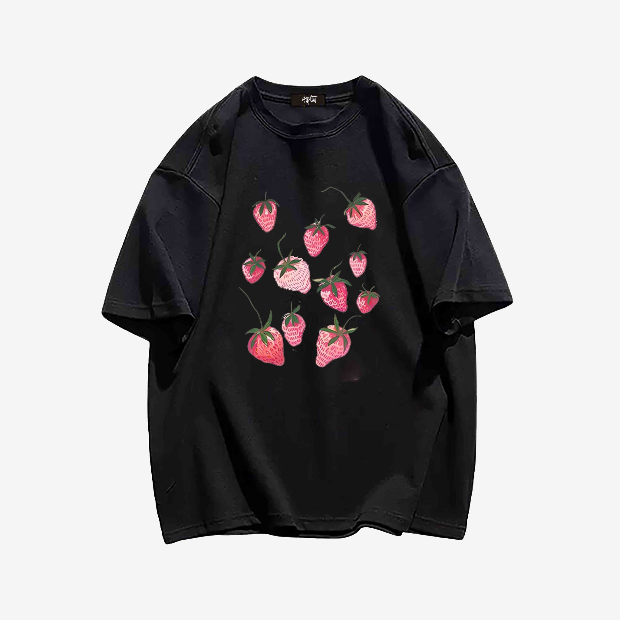 "Simple casual fashion strawberry" T-shirt