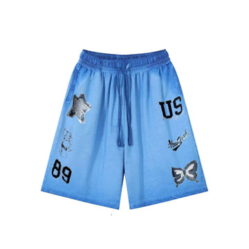 "High street casual cartoon multi-icon cool" Shorts