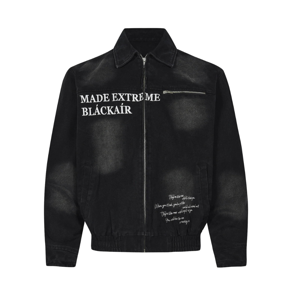 “Washed Distressed” Jacket