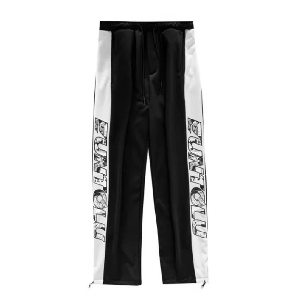 "High Street Comics Monogram Track" Sweatpants