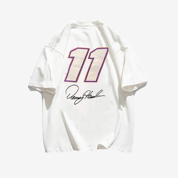 "Casual retro high street No. 11 English design" T-shirt