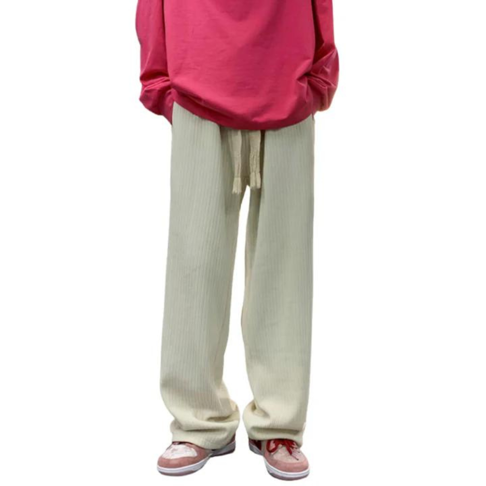 "Badge Corduroy" Sweatpants