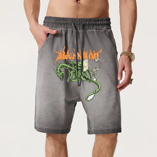 "High street casual cartoon animation flying dragon" Shorts