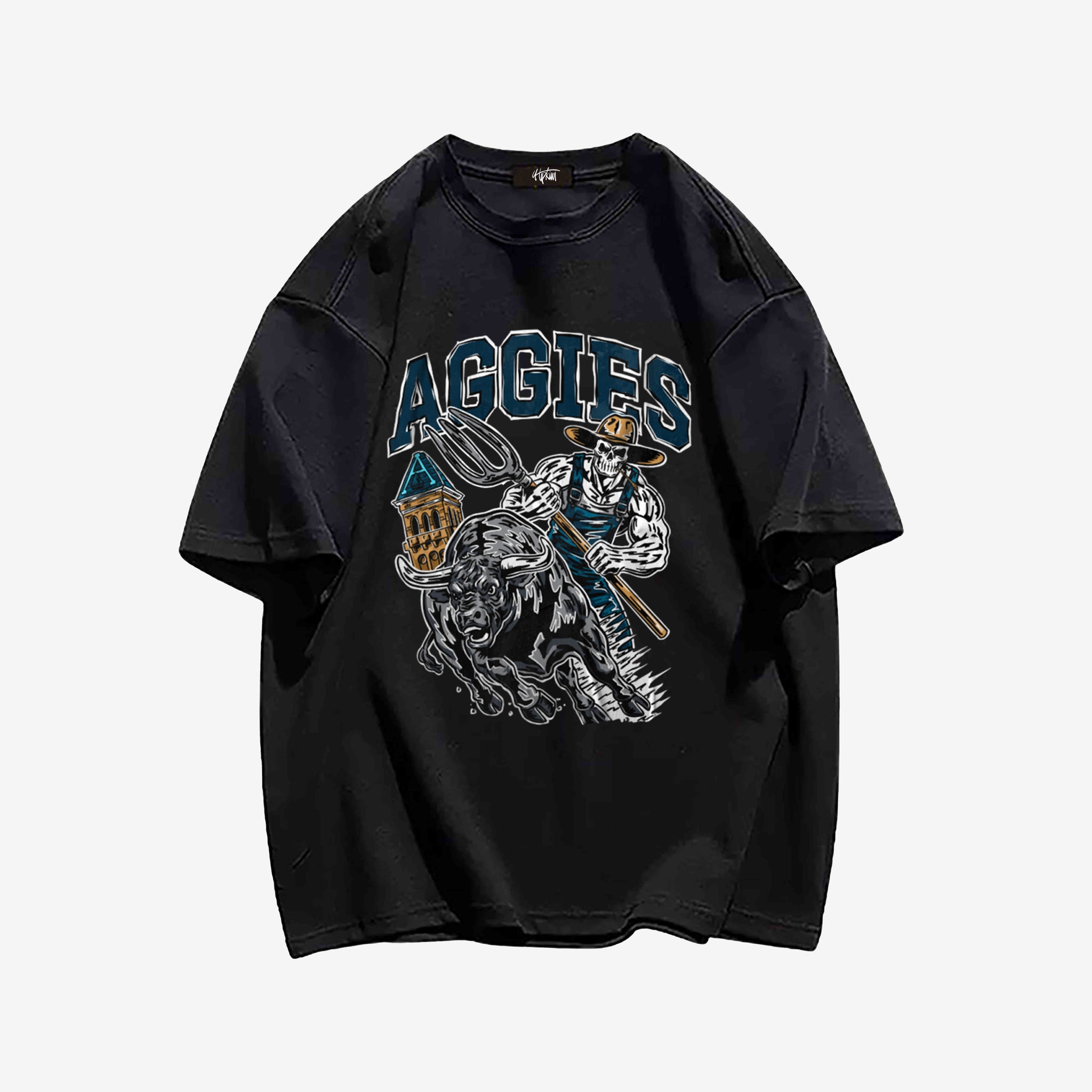 "Style trend skull cow print" T-shirt