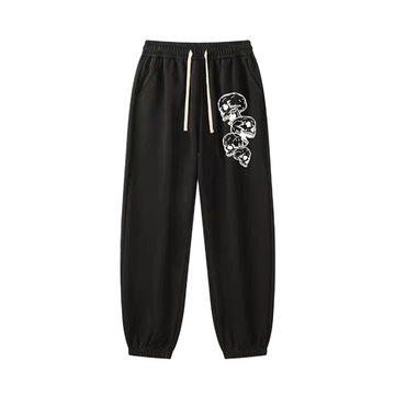 "Simple high street cool three skulls casual" Sweatpants