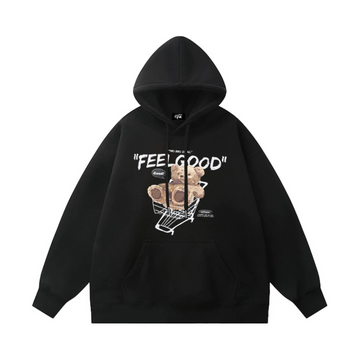 "Feel Good Bear” Hoodie