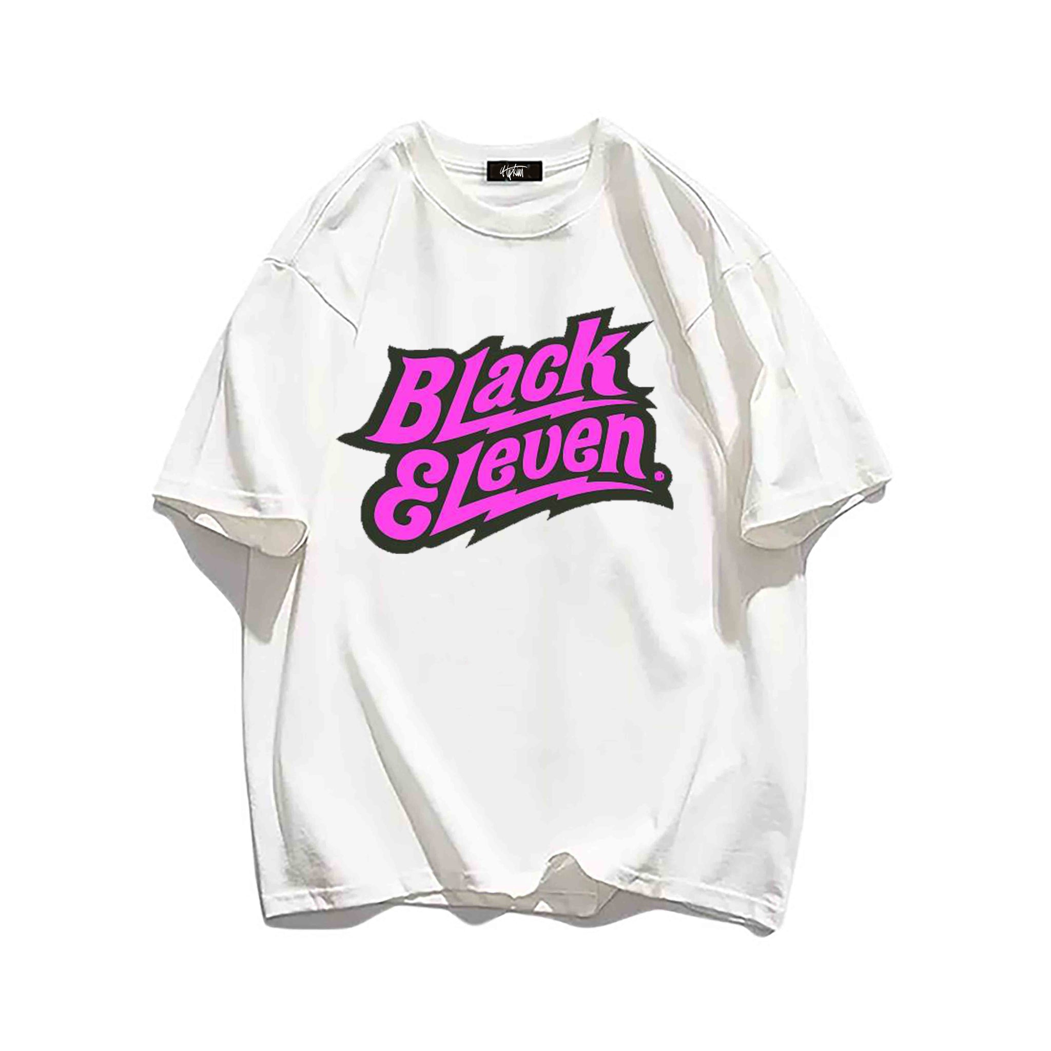 "Casual retro high street loose English design loose" T-shirt