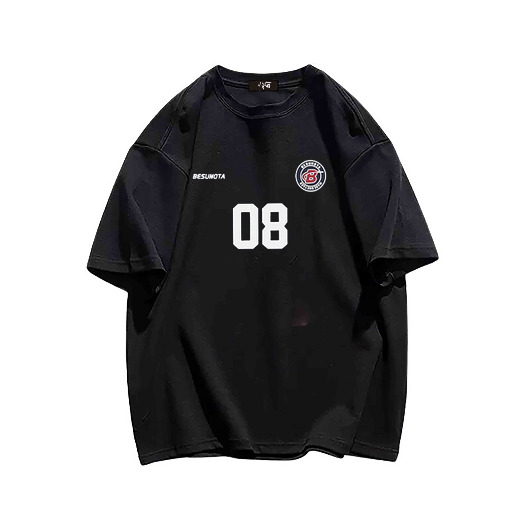 "Casual high street retro basketball culture No. 08" T-shirt