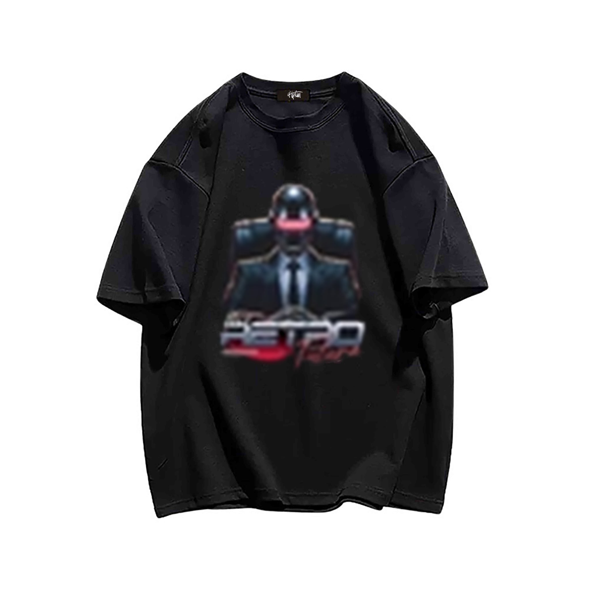 "High street casual retro cartoon cool suit robot" T-shirt