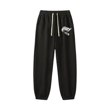 "Casual high street retro cartoon molotov cocktail" Sweatpants