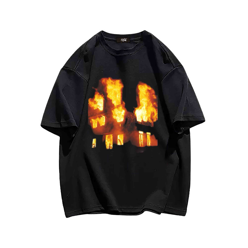 “Flame Cube” T-shirt