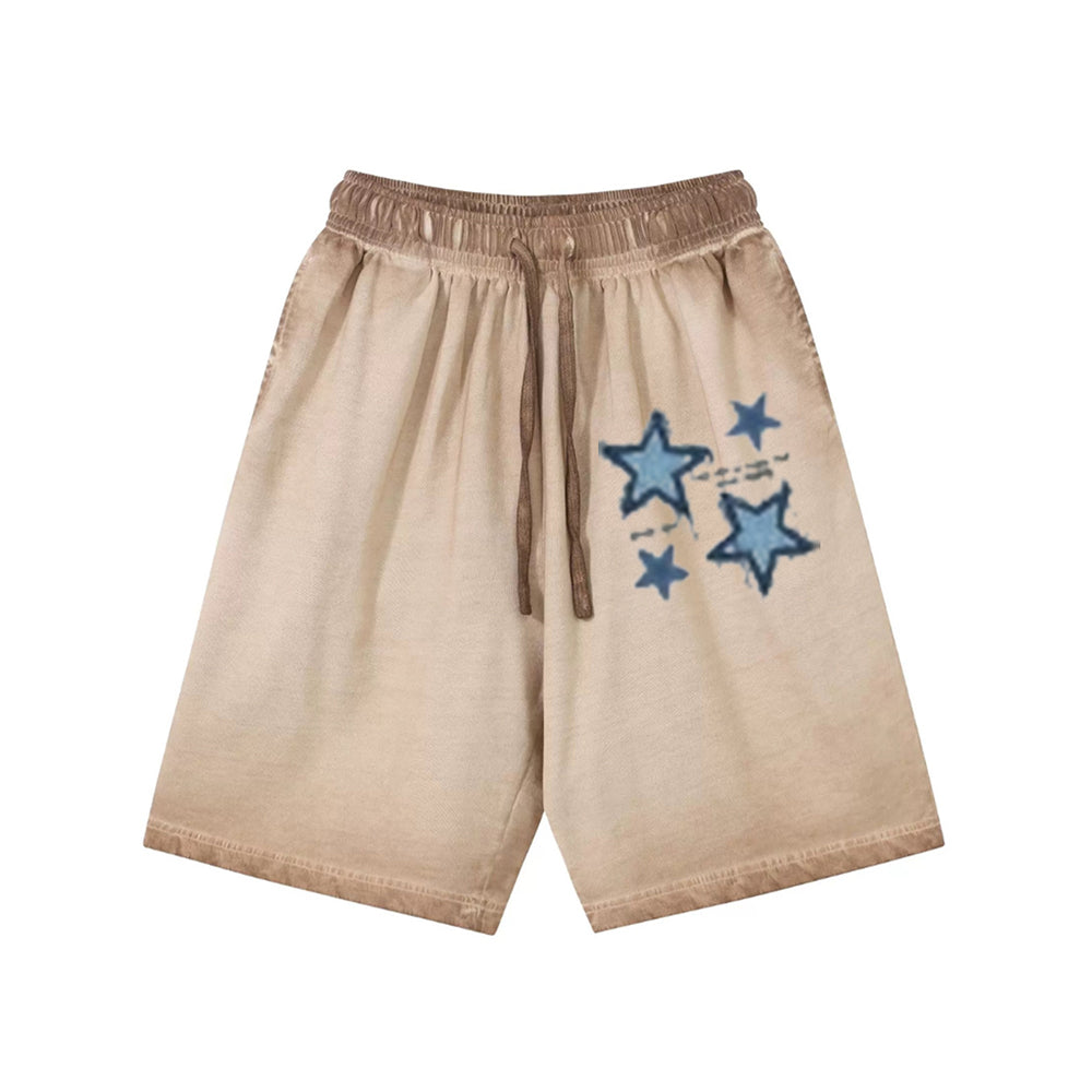 "High Street Casual Cartoon Stars" Shorts