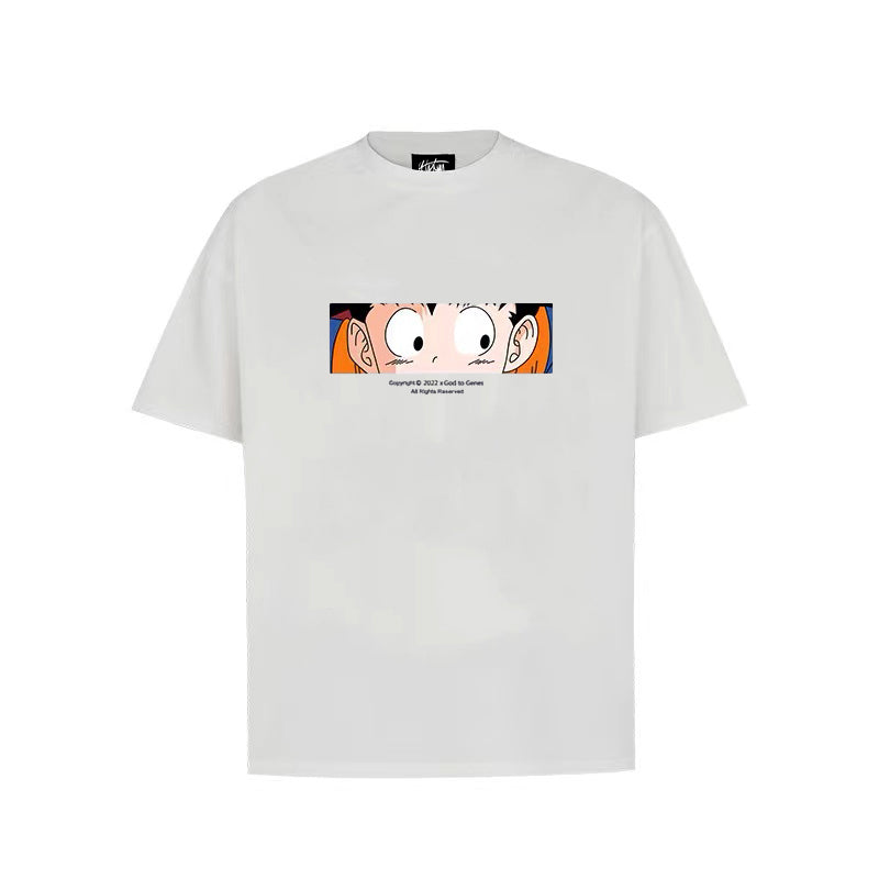 “Goku Eyes Print” T-shirt