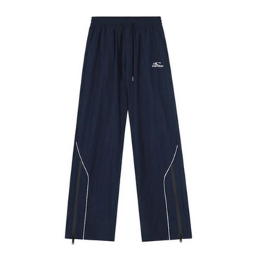 "Street Side Zip Drawstring" Sweatpants