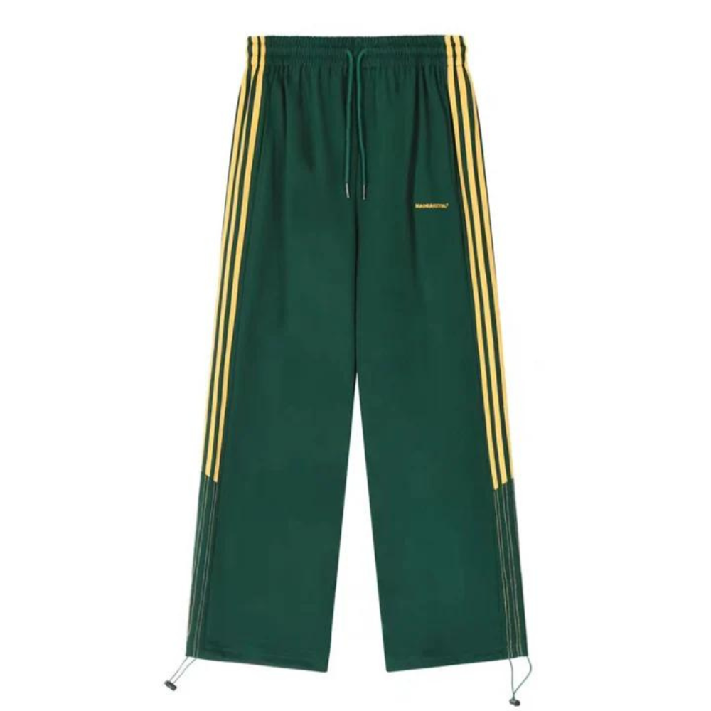 "Green Side Stripe Lounge" Sweatpants