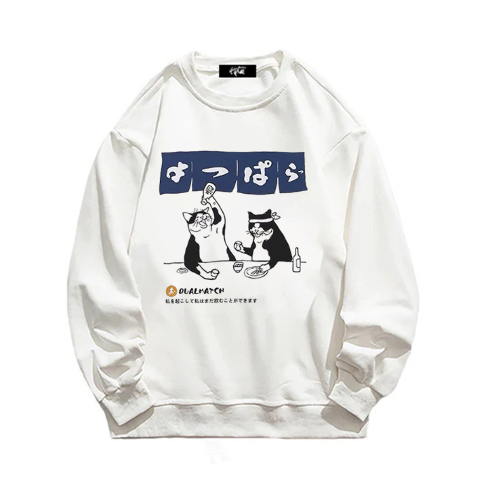 “Japanese style niche cat” Sweatshirt