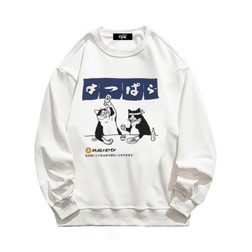“Japanese style niche cat” Sweatshirt