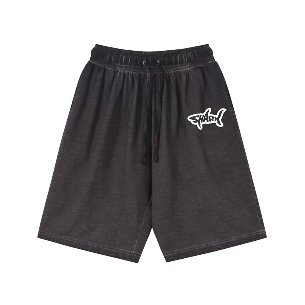 "High street casual cartoon little shark" Shorts