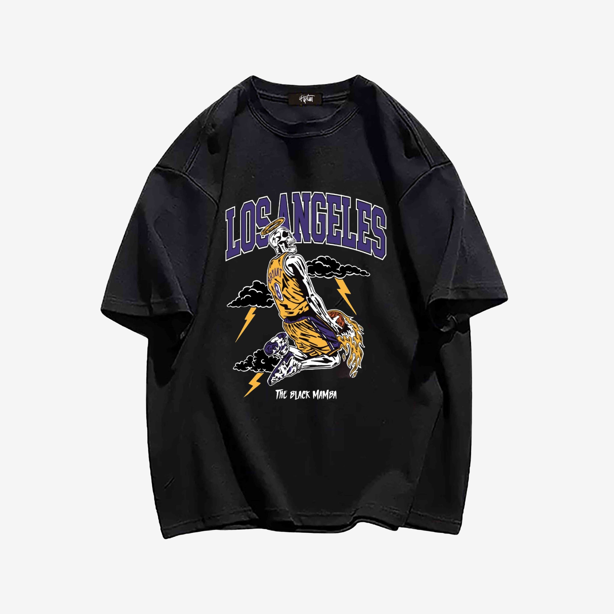 "Dark style No. 8 skull dunk" T-shirt