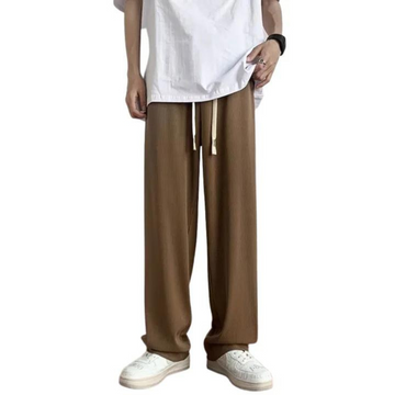 "Classic Solid Color Straight" Sweatpants