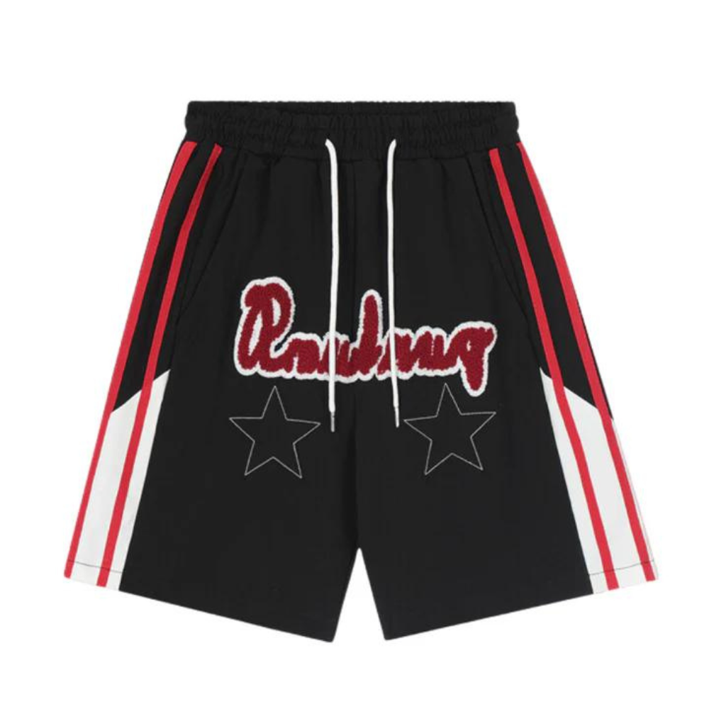 "Classic Alphabet Jacquard Contrast" Shorts