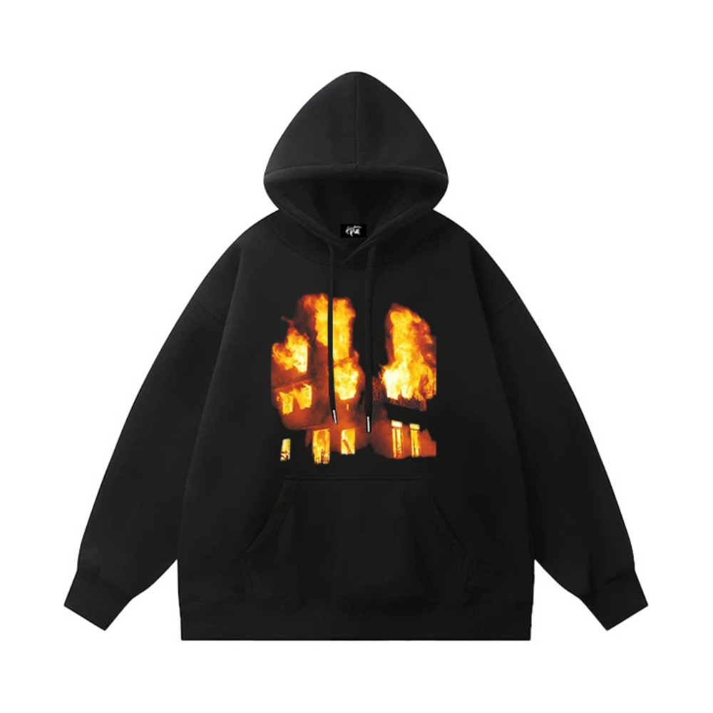 "Flame Cube” Hoodie