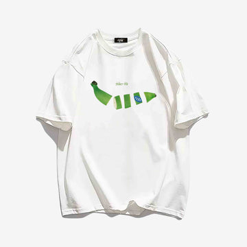 "Cool special banana fracture casual" T-shirt