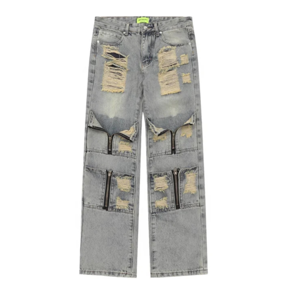 "American High Street Distressed" Jeans