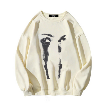 “Niche trend female eye shadow print” Sweatshirt